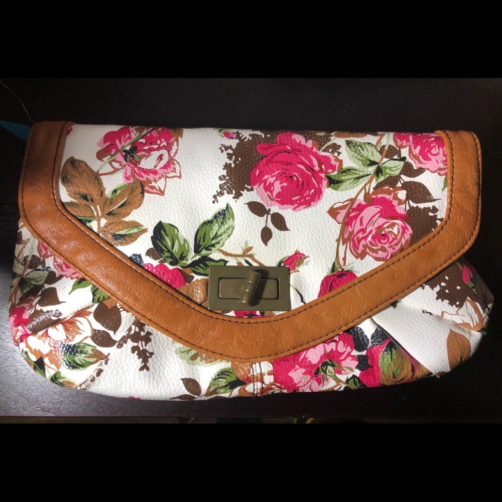Floral small handbag